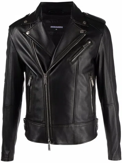 DSQUARED2 DSQUARED2 KIODO LEATHER JACKET