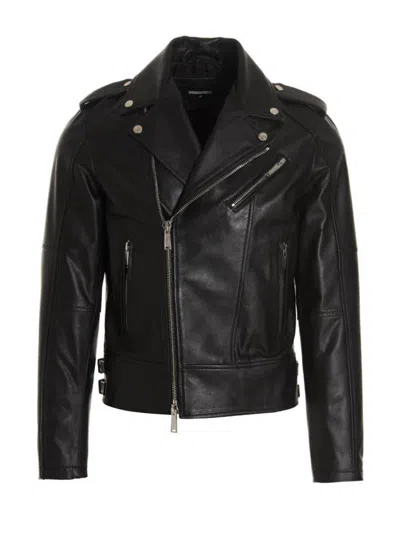 DSQUARED2 KIODO LEATHER JACKET