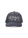 Dsquared2 Relaxed Style Hat Curved Brim In Gray