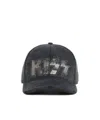 Dsquared2 Kiss Embellished Baseball Cap In Blue
