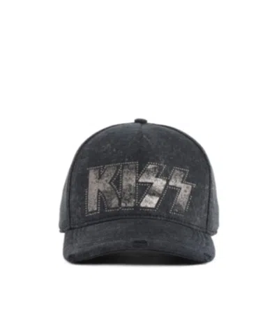 DSQUARED2 DSQUARED2 KISS EMBELLISHED BASEBALL CAP