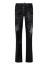 Dsquared2 X Kiss The American Embellished Jeans In Black