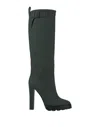 Dsquared2 Knee Boots In Military Green