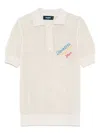 Dsquared2 Knit Polo In Beige