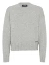 Dsquared2 Men Knit Sweater In Gray