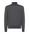 Dsquared2 Knit Wool Turtleneck In Gray