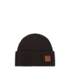 Dsquared2 Knitted Hat In Brown