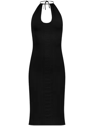 DSQUARED2 KNITTED MIDI DRESS