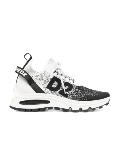 Dsquared2 Knitted-upper Low-top Sneakers In Multi