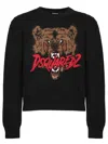 Dsquared2 Man Sweater Black Size L Wool, Polyamide, Cotton, Mohair Wool, Alpaca Wool