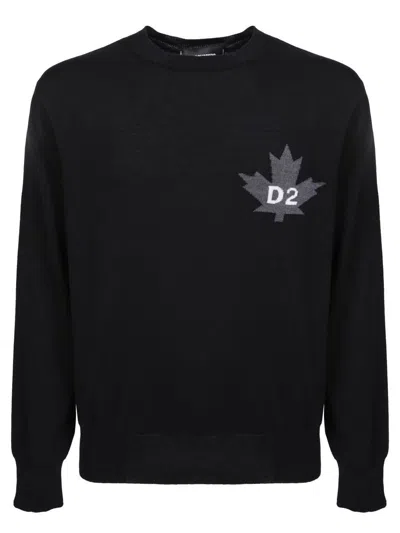 Dsquared2 Knitwear In Black