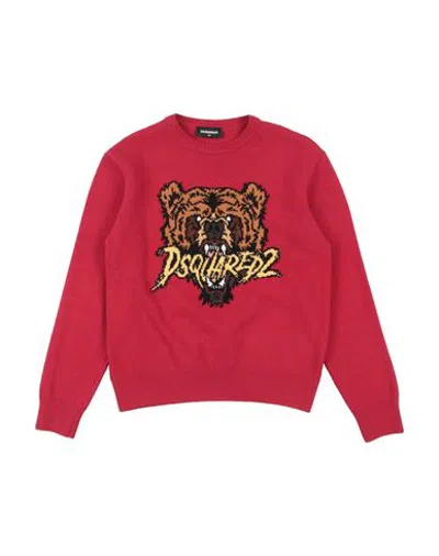 Dsquared2 Knitwear - Sweaters In Black - Red
