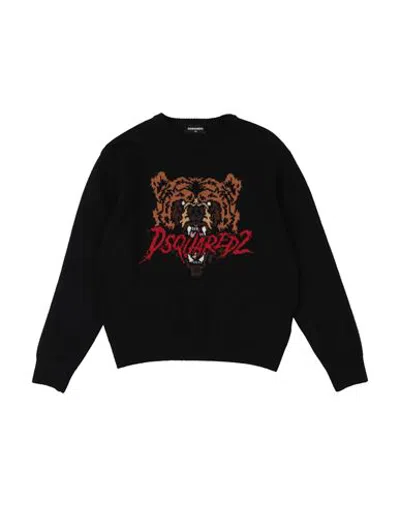 Dsquared2 Knitwear - Sweaters In Black - Red