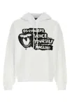 Dsquared2 Dsquared White Cotton Dsquared X Magliano Sweatshirt In White