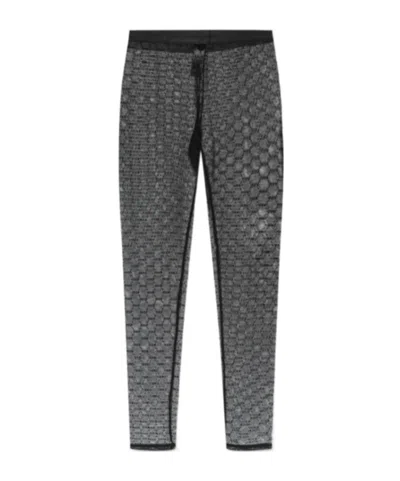 Dsquared2 Lace Black Casual Pants