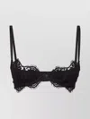 Dsquared2 Lace Bra With Adjustable Straps And Bow