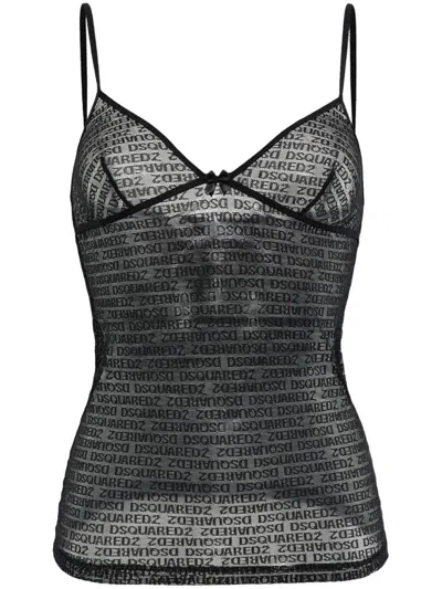 DSQUARED2 DSQUARED2 LACE CAMISOLE TOP