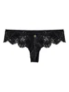 Dsquared2 Lace-detail Briefs In Black
