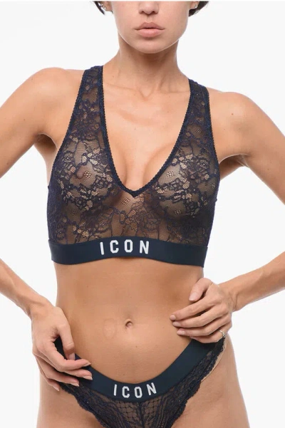 Dsquared2 Lace Icon Bralette Bra