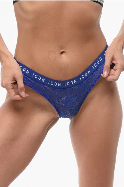 Dsquared2 Lace Icon Brief With Embroidery