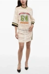 Dsquared2 Lace Mini Dress With Sequin
