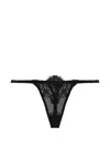 Dsquared2 Lace Thong In Black