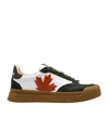 Dsquared2 Logo-print Low-top Sneakers In Brown