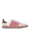 Dsquared2 Lace-up Low-cut Casual Shoes In Multicolor