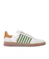 Dsquared2 Lace-up Low-cut Casual Shoes In White