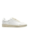 Dsquared2 Lace-up Low-cut Casual Shoes In White