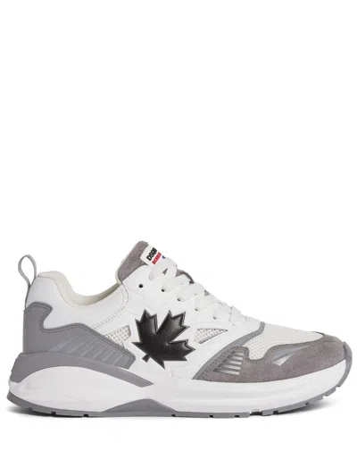 DSQUARED2 DSQUARED2 LACE-UP LOW TOP SNEAKERS