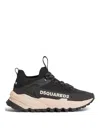Dsquared2 Free Flow Low-top Sneakers In Black