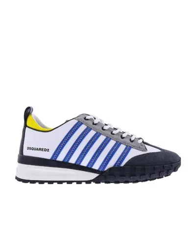DSQUARED2 DSQUARED2 STRIPE DETAILED LACE-UP SNEAKERS