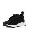 Dsquared2 Lace-up Mesh Sneakers In Black