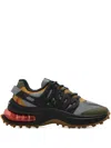 Dsquared2 Lace-up Panelled Low-top Sneakers In Black