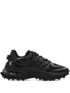 Dsquared2 Lace-up Panelled Sneakers In Black