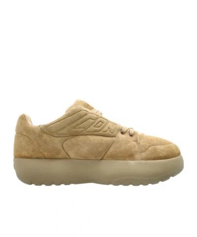 Dsquared2 Lace Up Sneakers In Sand