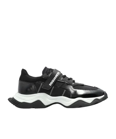Dsquared2 Lace-up Sneakers In Black
