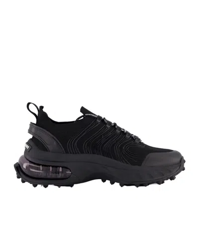 Dsquared2 Lace Up Sneakers In Black