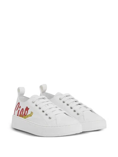 Dsquared2 Kids' Lace-up Sneakers In Multi