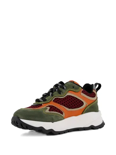 Dsquared2 Kids' Lace-up Sneakers In Multi