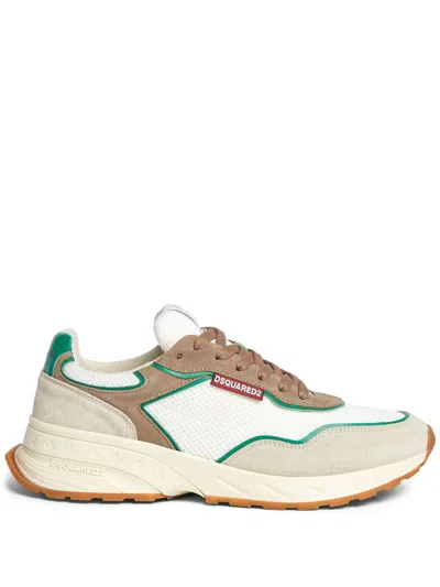 Dsquared2 Lace-up Sneakers In Multi