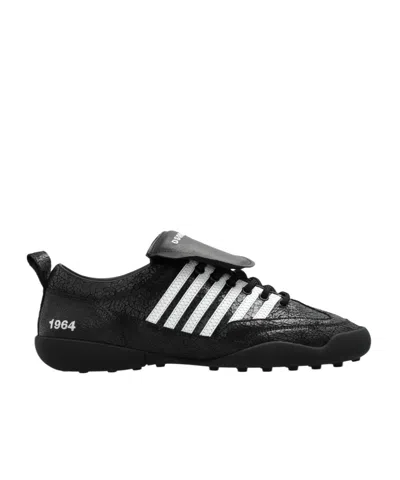 Dsquared2 Logo Sneakers In Black