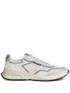 Dsquared2 Dynamic Leather Mesh Sneakers In Multi