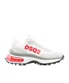 Dsquared2 Low Top Sneakers With Chunky Rubber Sole In White