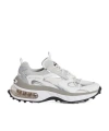 Dsquared2 Sneakers In Leather And Technical Fabric In White