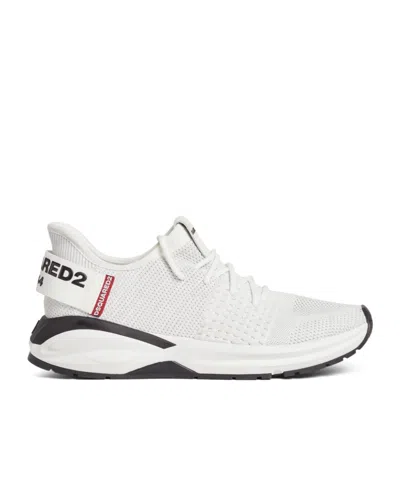 Dsquared2 Laced Sneakers In White