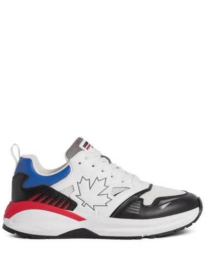 Dsquared2 Lace-up Low Top Sneakers In Multi