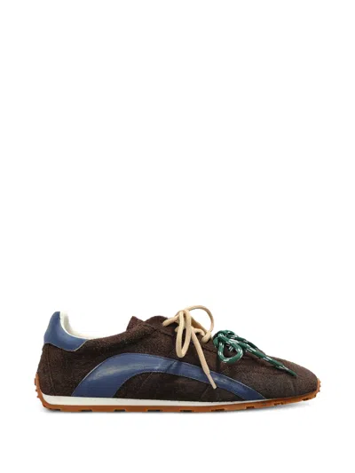 Dsquared2 Lace-up Low Top Sneakers In Brown