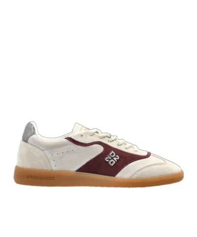 Dsquared2 Lace-up Low-top Casual Shoes In Multi